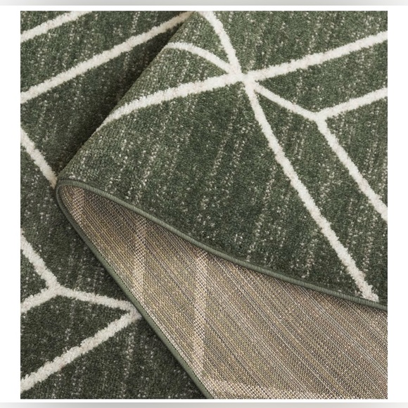 New Safavieh Adirondack Rug in Green and Cream 3’x5’ - Picture 3 of 7